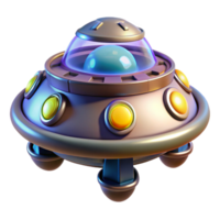 hypnotic rare Alien technology device with pulsating lights and unknown symbols with Transparent Background png