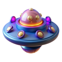 gorgeous peaceful bohemian Alien technology device with pulsating lights and unknown symbols with Transparent Background exclusive png