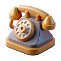 joyful fascinating Concept art style, hyper-specific isolated cutout of a vintage rotary dial with Transparent Background detailed png