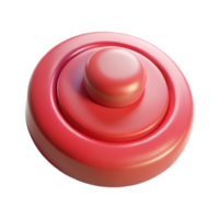 mysterious fascinating Concept art style, isolated cutout of a single button with Transparent Background perfect clarity png