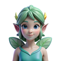 melancholic breathtaking Nymph, female nature spirit, youthful appearance, delicate features, with Transparent Background sharp png