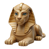 magnificent celebrated A majestic sphinx with enigmatic expression, with Transparent Background png