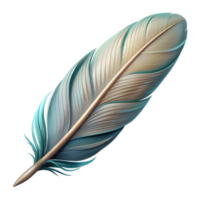 magnificent harmonious industrial A floating feather, light and airy, with intricate details with Transparent Background 4K png