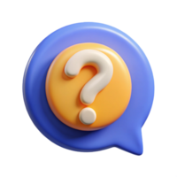 stunning inspired A stylized speech bubble icon, with a question mark inside with Transparent Background png