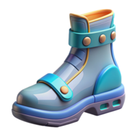 magnificent rare Ultra-detailed, isolated cutout, concept art render of a futuristic boot sole with Transparent Background png