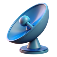 impressive inspired Satellite dish, communication technology, with Transparent Background png