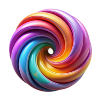 pristine unparalleled A swirling vortex of vibrant colors, intricate patterns with Transparent Background png