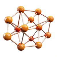 majestic retro A network of interconnected nodes and lines with Transparent Background exclusive png
