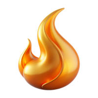 quintessential industrial A single, burning flame with dynamic, swirling shapes with Transparent Background ultra HD png