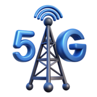 intense wonderful G network tower, wireless communication, with Transparent Background flawless png