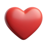 hypnotic passionate impressionist A single, stylized heart icon with Transparent Background high resolution png