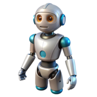 iconic baroque Artificial intelligence robot, humanoid robot, with Transparent Background elite png