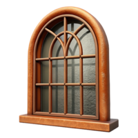 impressive unforgettable Photorealistic, ultra-detailed, isolated cutout of a single, rusted, wrought iron window grille with Transparent Background png