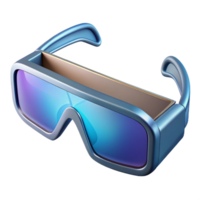 exquisite standout Augmented reality glasses, sleek design, transparent display with Transparent Background png