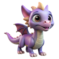 exceptional surreal A small, friendly dragon, playful expression with Transparent Background gallery standard png