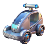 immaculate tranquil urban Hyper-specific, professional render of a futuristic, sleek personal transporter with anti-gravity technology with Transparent Background 8K png