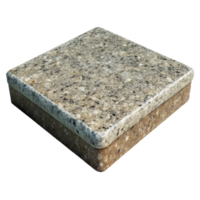 immaculate joyful impressionist Granite countertop sample with Transparent Background sharp png