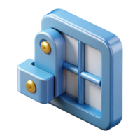 serene remarkable Window latch with Transparent Background png