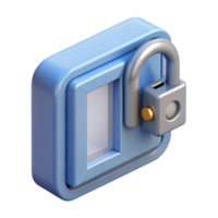 fascinating rustic Window latch with Transparent Background 8K png