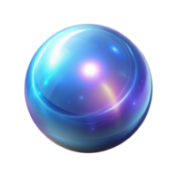 immaculate baroque A glowing, ethereal orb, pulsing with light with Transparent Background masterfully captured png