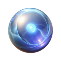 inspired urban A glowing, ethereal orb, pulsing with light with Transparent Background 4K png
