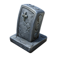 intense glorious Photorealistic, ultra-detailed, isolated cutout of a single, ancient, crumbling stone tablet with etched symbols with Transparent Background sharp png