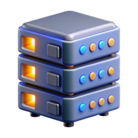 dynamic elegant Server rack with blinking lights with Transparent Background elite png