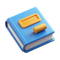 majestic victorian Educational technology textbook icon with Transparent Background authentic png