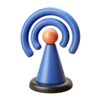 harmonious dazzling Ultra-detailed, professional render of an isolated cutout of a G antenna, wireless communication technology with Transparent Background handcrafted png