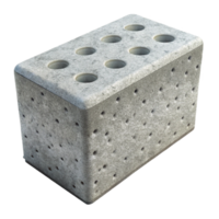 sumptuous harmonious elegant Concrete block textured surface, with Transparent Background gallery standard png