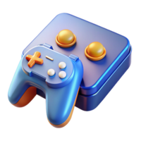 intense extraordinary Gaming console with controller with Transparent Background handcrafted png