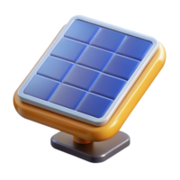 impressive rare Hyper-specific, concept art style isolated cutout of a solar panel tile, renewable energy technology with Transparent Background png