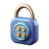 serene dreamy vintage Smart lock with keypad entry with Transparent Background artisan png