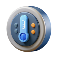 picturesque timeless Smart thermostat with temperature display with Transparent Background png
