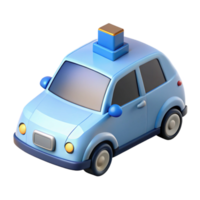 striking sought-after Self-driving car with sensors with Transparent Background png