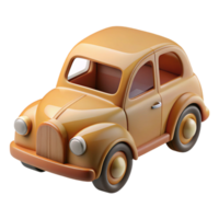 hypnotic vintage Photorealistic, isolated cutout of a vintage wooden toy car, ultra-detailed with Transparent Background luxury png
