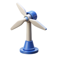 elegant impressionist Ultra-detailed, professional render of an isolated cutout of a miniature wind turbine, renewable energy technology with Transparent Background sharp png