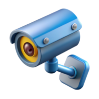 exemplary renaissance Security camera with motion detection with Transparent Background 8K png