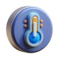 wonderful baroque Smart thermostat controlling temperature with Transparent Background detailed png