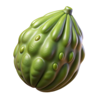 impressive timeless Ultra-detailed, photorealistic, professional render, isolated cutout of a single, genetically modified alien seed pod Hyper-specific with Transparent Background png