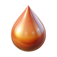 serene minimalist Photorealistic, hyper-specific, concept art style render of a single drop of nectar from Olympus with Transparent Background luxury png