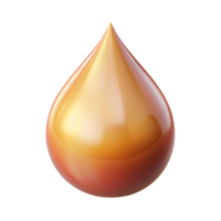 impressive iconic Photorealistic, hyper-specific, concept art style render of a single drop of nectar from Olympus with Transparent Background png