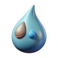 serene notable Hyper-specific, concept art style, photorealistic render of a single tear from a weeping dryad with Transparent Background png
