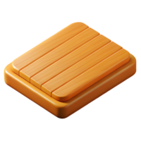 exquisite calm art deco Hyper-specific professional render of a single, bamboo floorboard Isolated cutout with Transparent Background 8K png