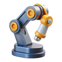 exceptional abstract Concept art style, ultra-detailed, isolated cutout of a single, stylized, robotic arm with Transparent Background gallery standard png