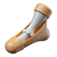 mesmerizing harmonious victorian Hyper-specific, photorealistic render of a biomechanical tendon replacement, isolated cutout with Transparent Background high quality png