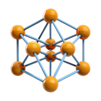 mesmerizing rustic A network of interconnected nodes and lines with Transparent Background sharp png