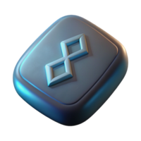 stunning memorable A single, etched rune stone, glowing faintly with Transparent Background png