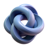 fascinating artistic Concept art style, isolated cutout of a single, spinning, abstract sculpture composed of interlocking geometric shapes with Transparent Background impeccable png