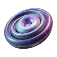 memorable industrial Photorealistic, ultra-detailed, isolated cutout of a single, spinning galaxy, hyper-specific spiral arms with Transparent Background original png